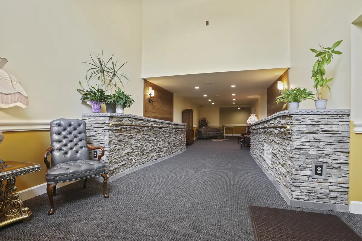 Hallway view from the front lobby